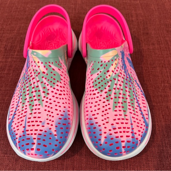 Skechers Cali Gear Shoes - NWT SKECHERS Foamies Cali Gear GOwalk Women’s Slingback Clogs Tropical Size 7